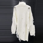 Turtleneck Pin Hole Sweater