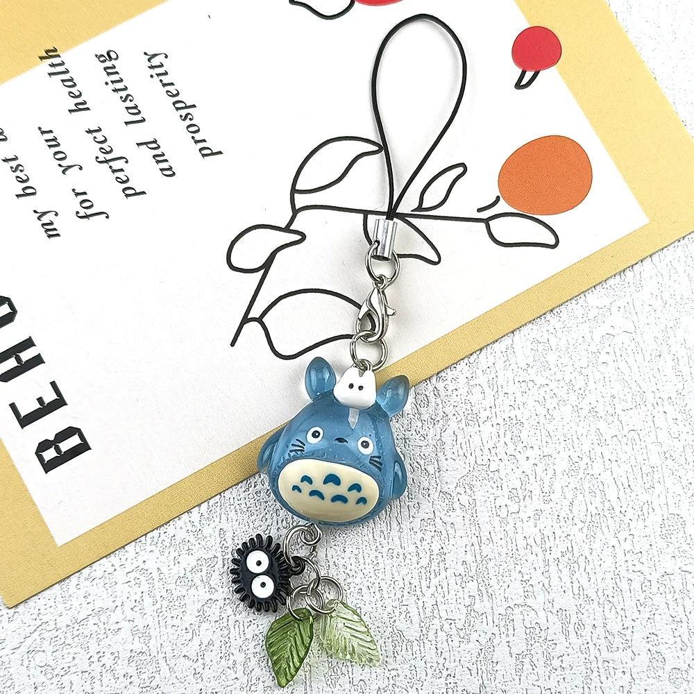 Kawaii Blue Animal Phone Charm