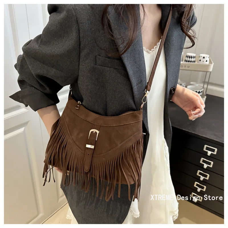 Fringe Shoulder Bag