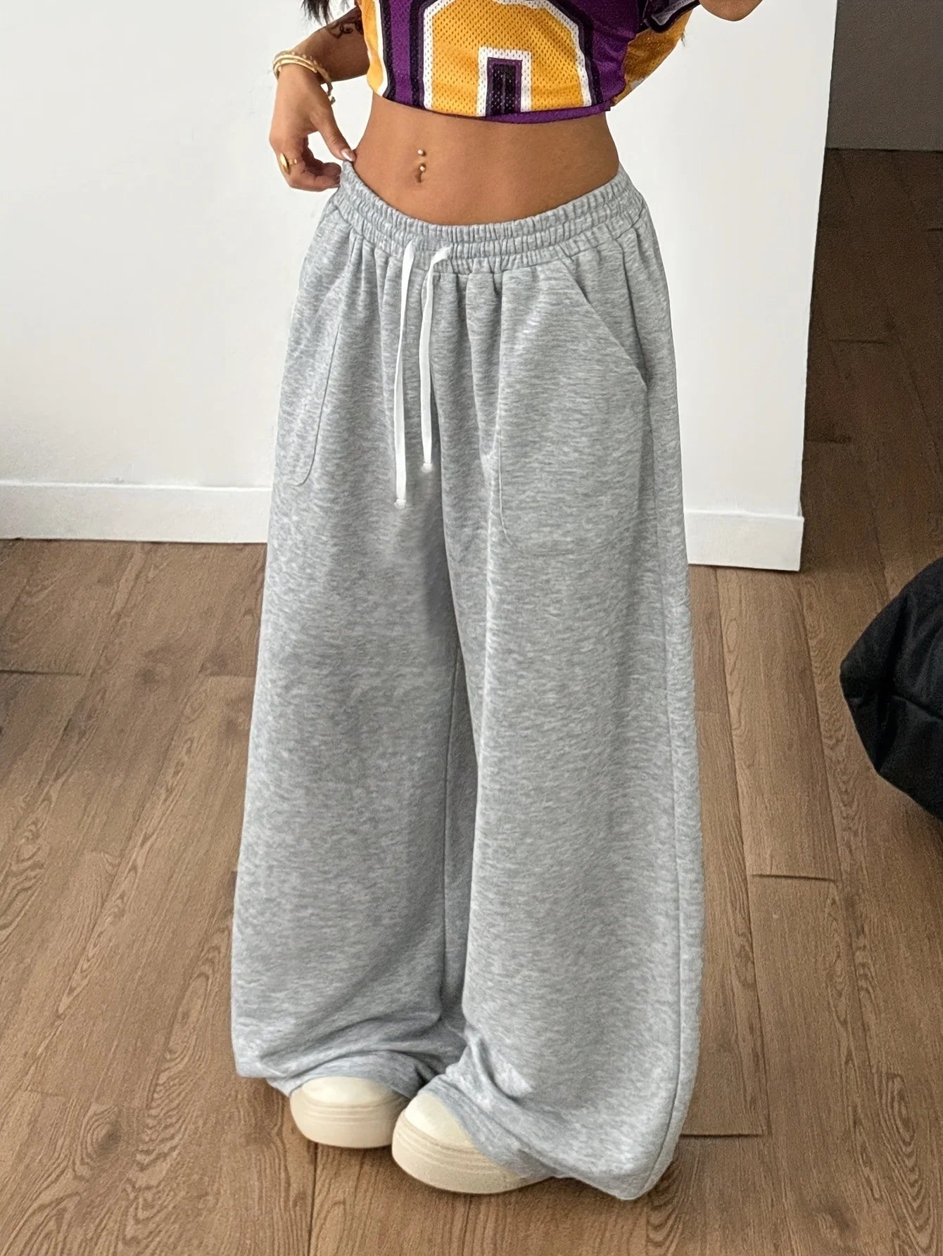 Ultra-Baggy Wide-Leg Sweatpants