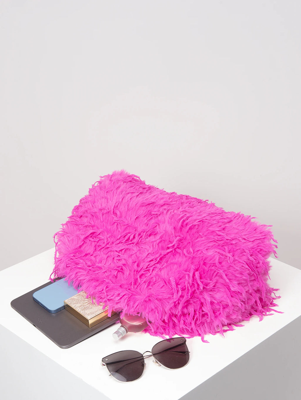 Fuzz Clutch Bag