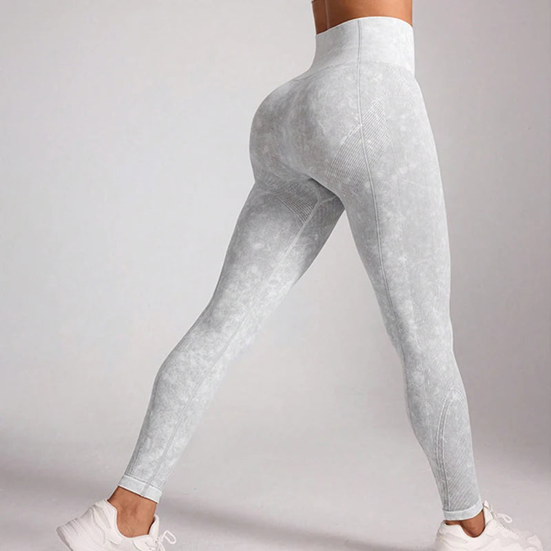 Nylon Sanding Yoga Leggings