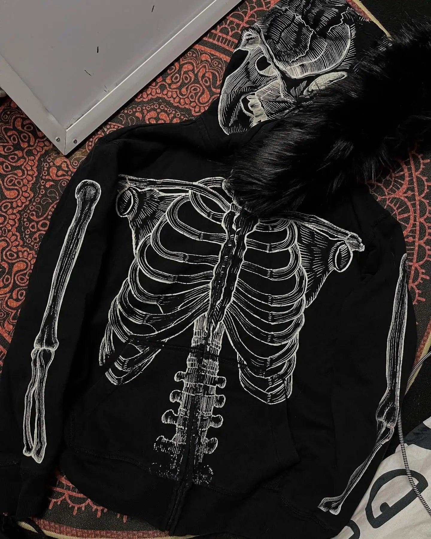 Fur Collar Hoodie