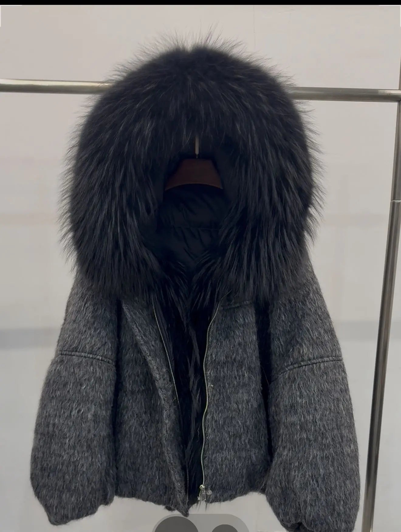 Down Fur Jacket