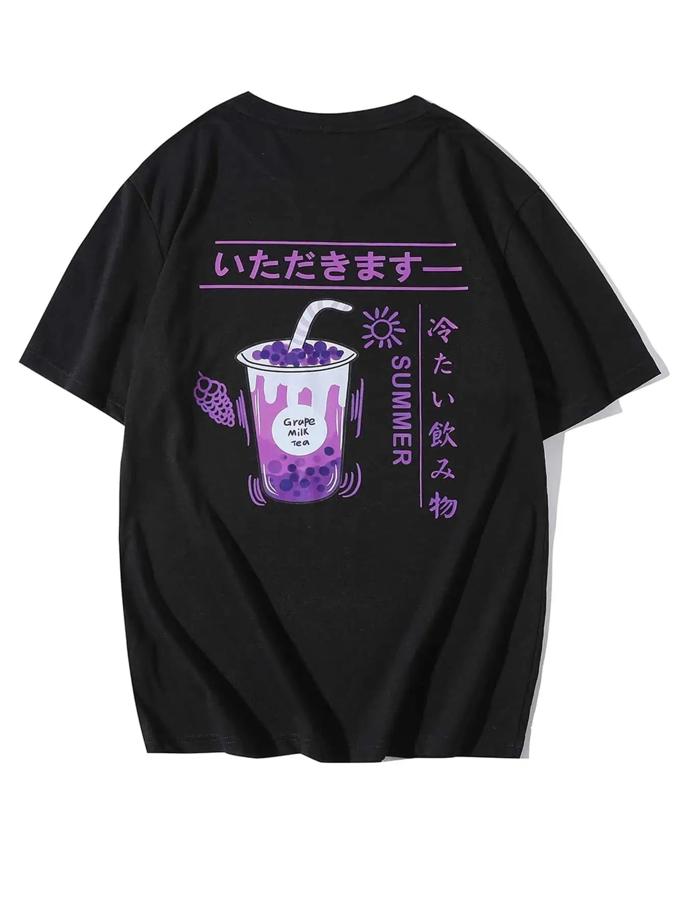 Grape Milk Tea Tee