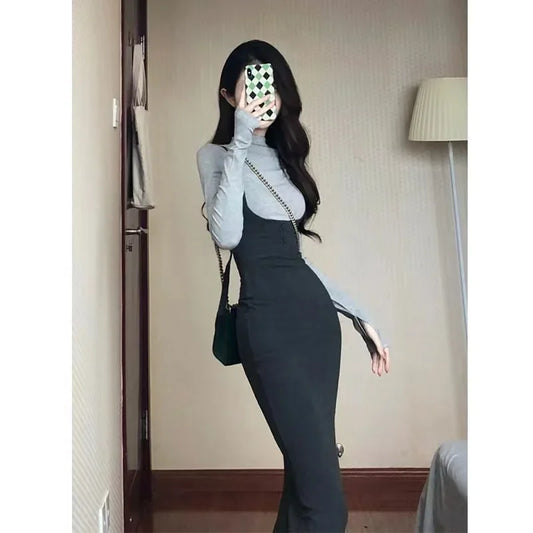 High-waisted Slimming Fish Tail Skirt Set