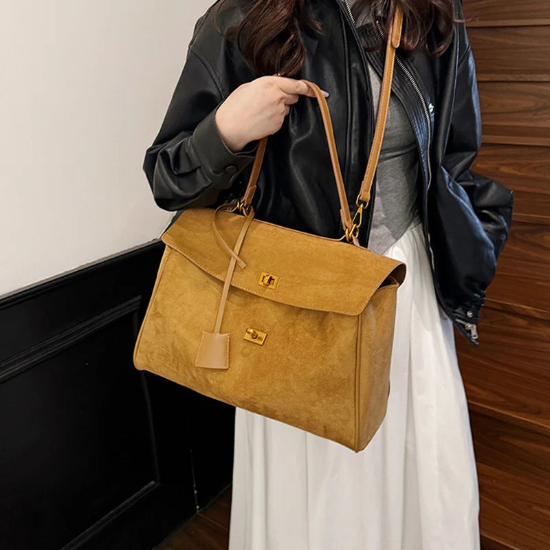 Leather Metropolitan Tote