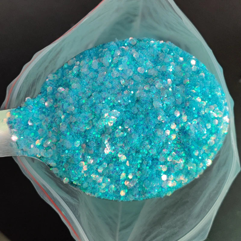 1KG Wholesale Mixed Size Holographic Nails Sequins Manicure Glitter Flakes Paillettes Nail Art Decorations Body/Face Glitter
