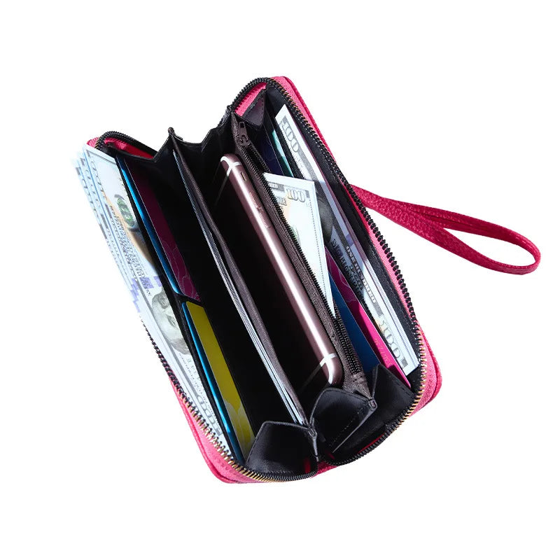 Flower PU Leather Wallet