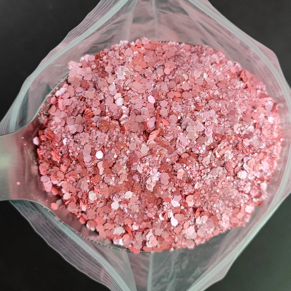 1KG Wholesale Mixed Size Holographic Nails Sequins Manicure Glitter Flakes Paillettes Nail Art Decorations Body/Face Glitter