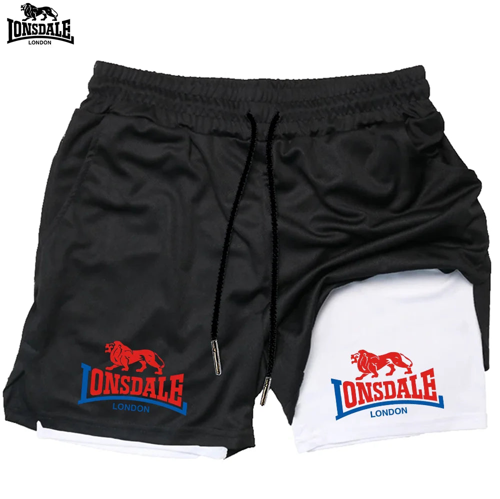 Pattern Printed Fitness Shorts