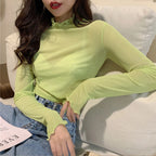 See Through Transparent Top