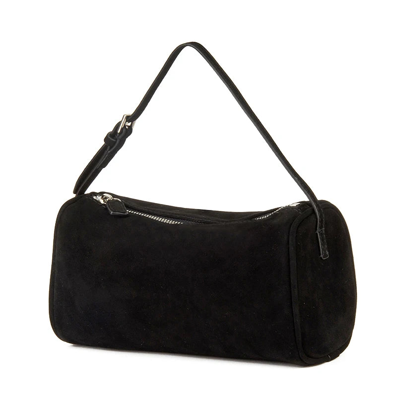 Suede Handbag