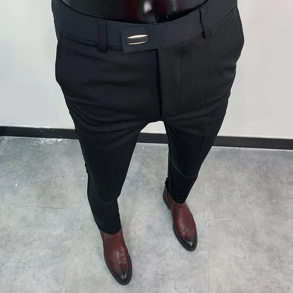 Slim Fit Corduroy Trousers