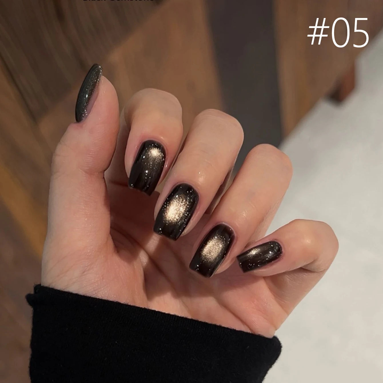 12ml 1-21pcs Brown Gold Cat Eye Gel Nail Polish