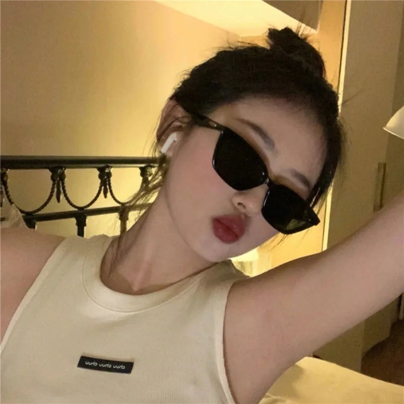 Summer Trendy Sunglasses Small Frame Cat Eye Gootrades UV400 Shades Vintage Eyewear Sun Protection Sun Glasses