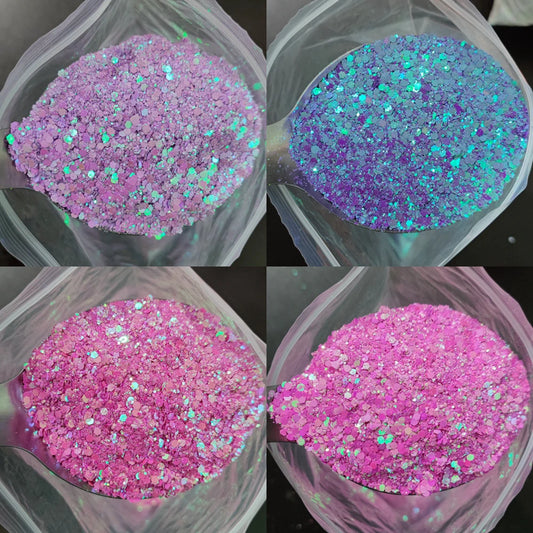 1KG Wholesale Mixed Size Holographic Nails Sequins Manicure Glitter Flakes Paillettes Nail Art Decorations Body/Face Glitter