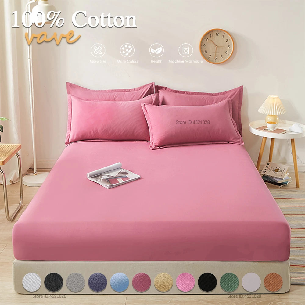 Cotton Fitted Sheet
