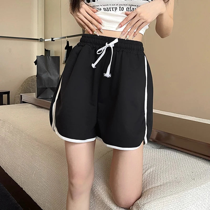 High Waist Baggy Shorts
