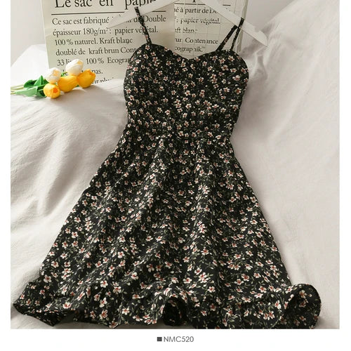 Neploe Print Bohemian Dress
