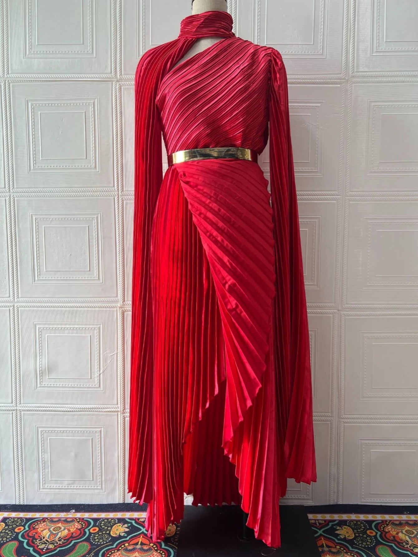 Eid Dubai Party Dress Muslim Abaya Women Party Irregular Folds Jalabiya Vestidos Largos Long Robe Ramadan Morocco Caftan Dubai