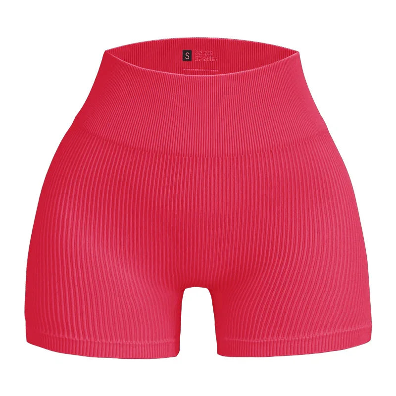 Ribbed Knit Shorts