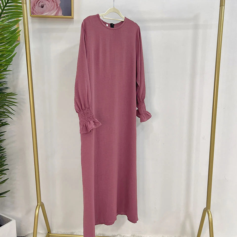 Loose-Fit Plain Abaya