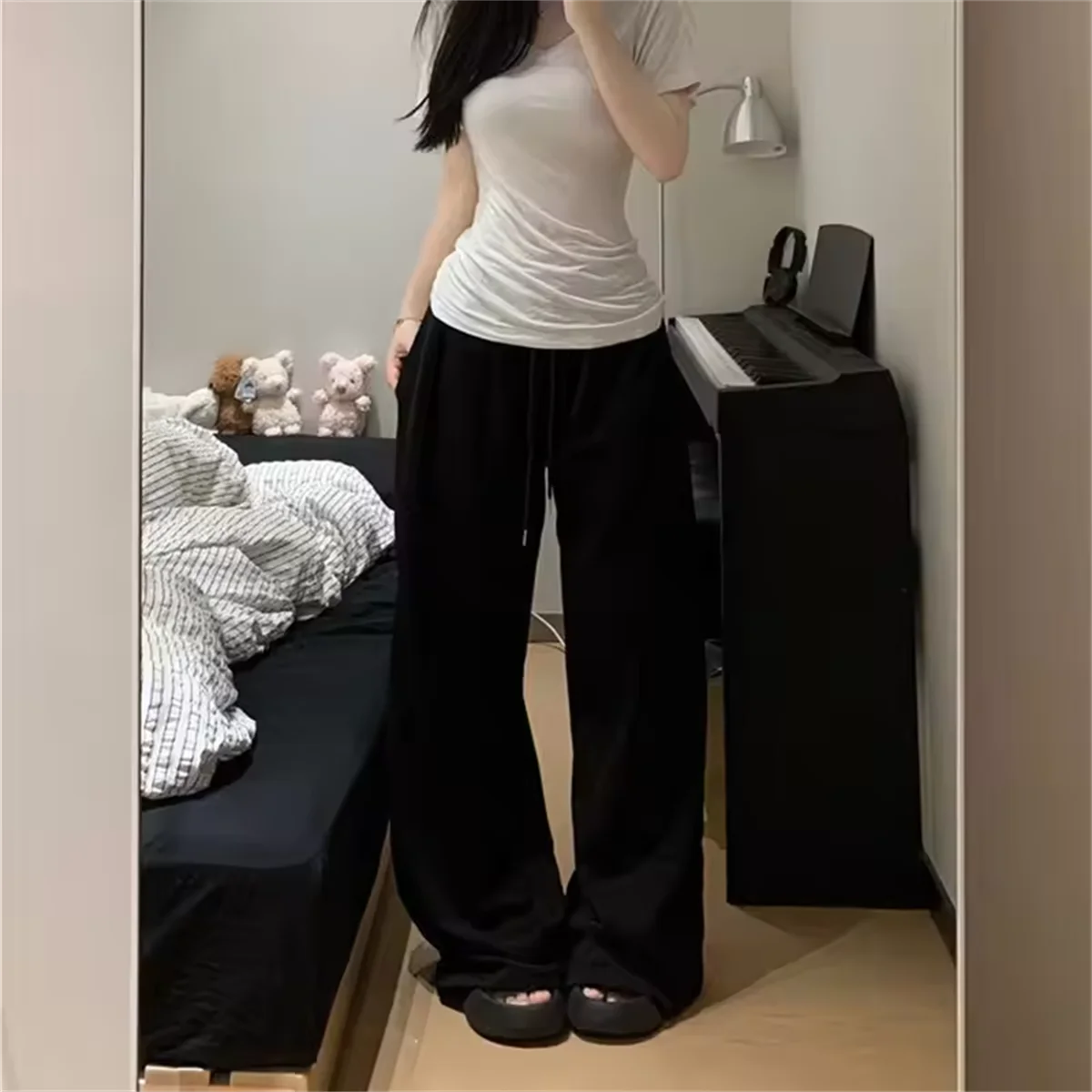 Wide Leg Sweatpants