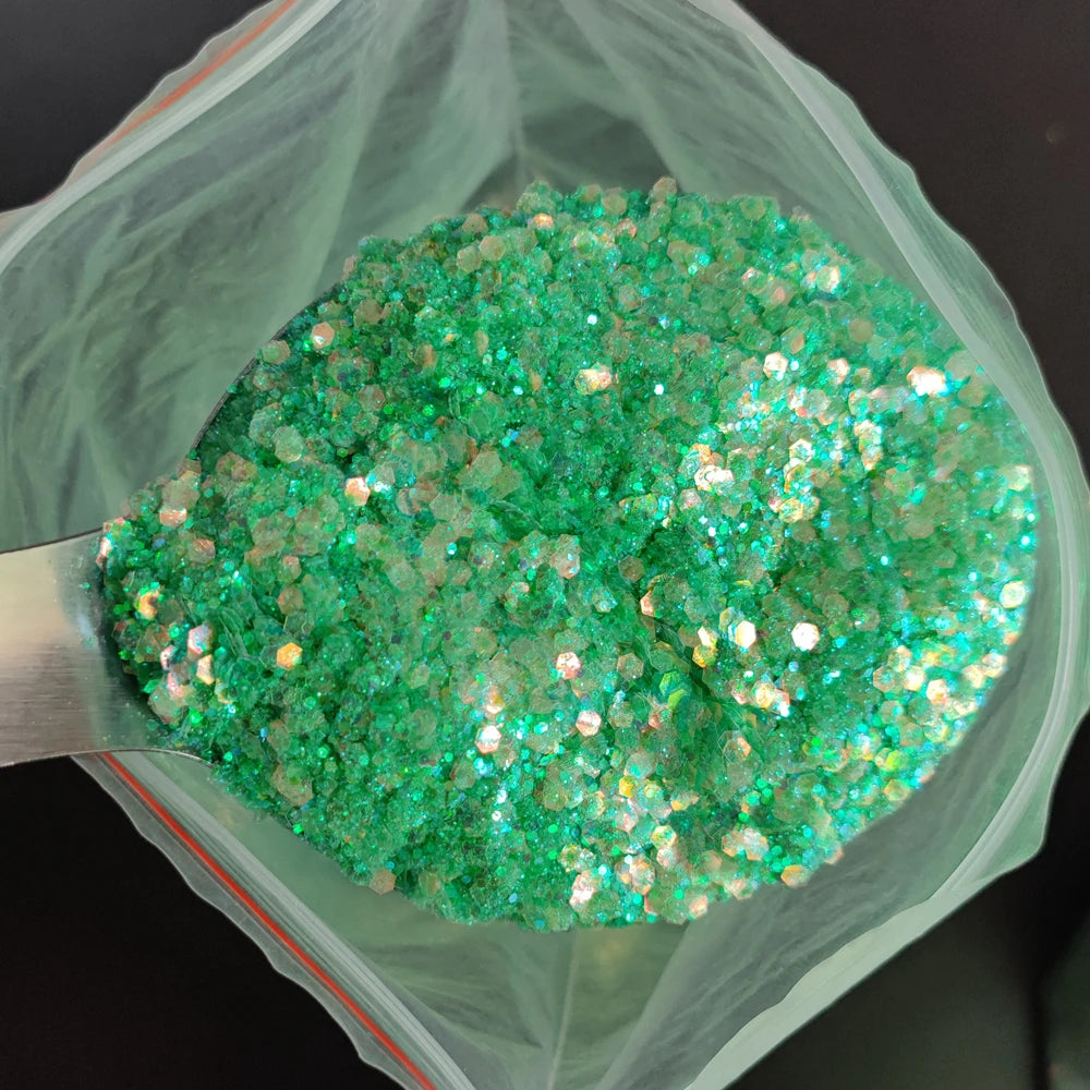 1KG Wholesale Mixed Size Holographic Nails Sequins Manicure Glitter Flakes Paillettes Nail Art Decorations Body/Face Glitter