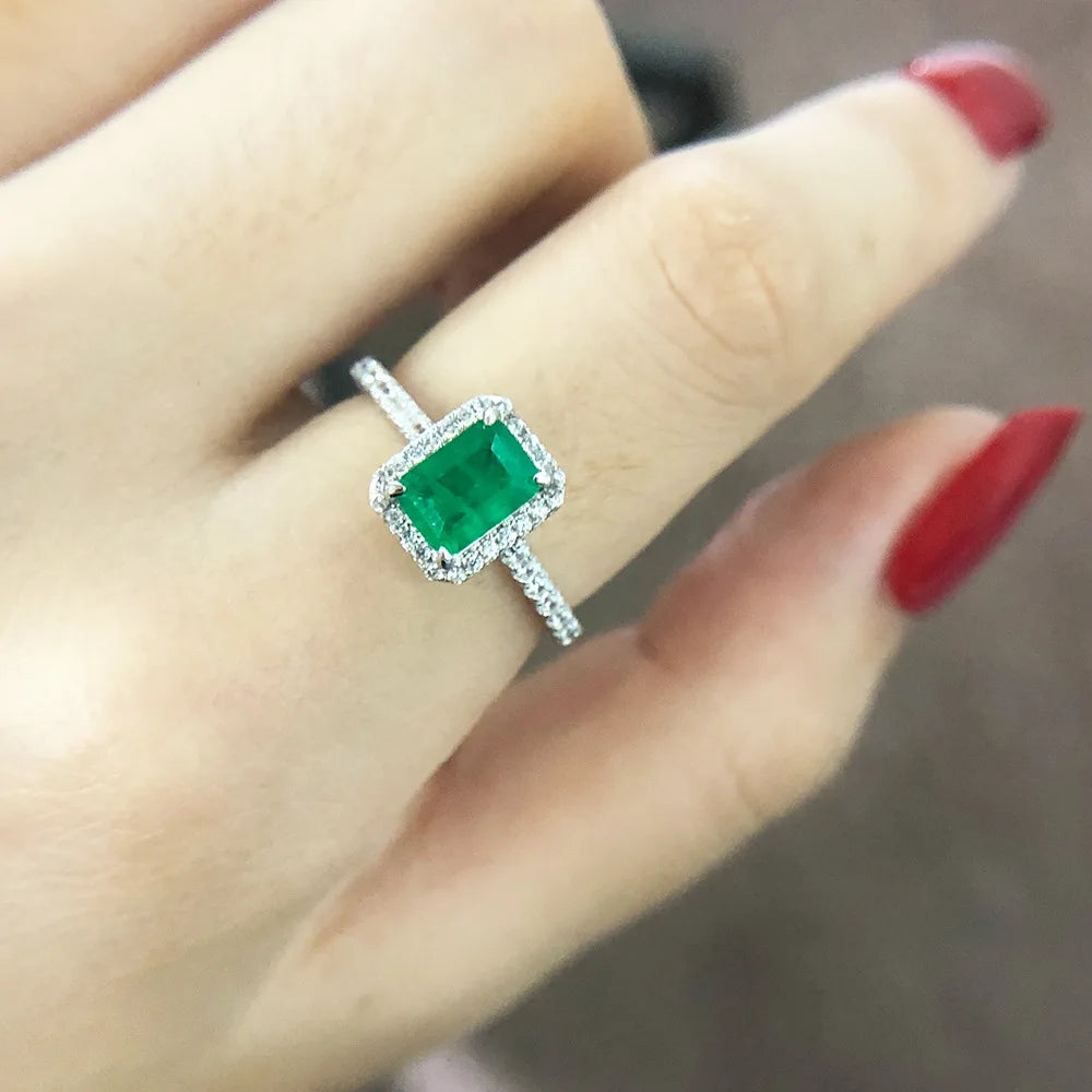 925 Silver Tourmaline Ring