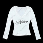 Letter Print T-Shirt