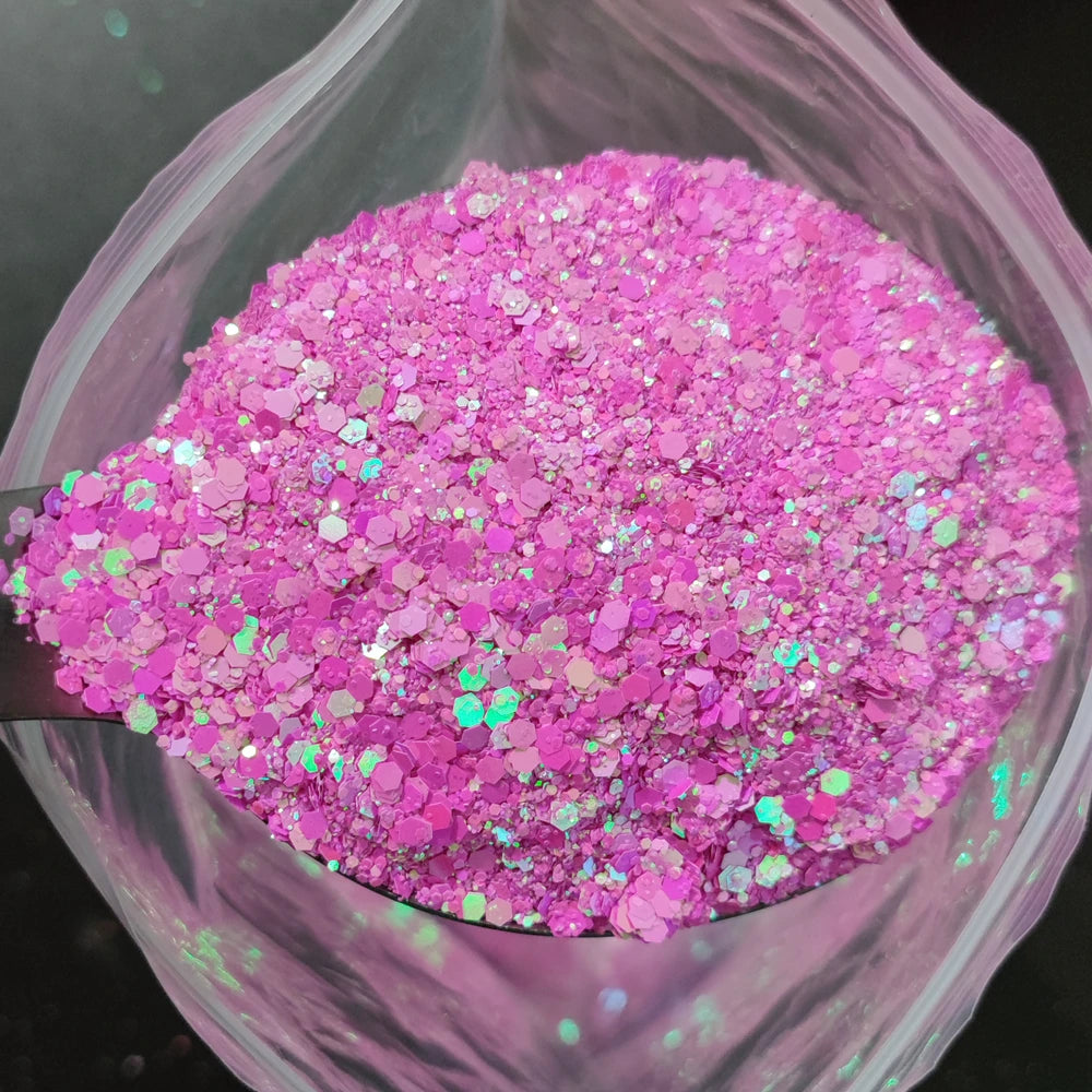 1KG Wholesale Mixed Size Holographic Nails Sequins Manicure Glitter Flakes Paillettes Nail Art Decorations Body/Face Glitter