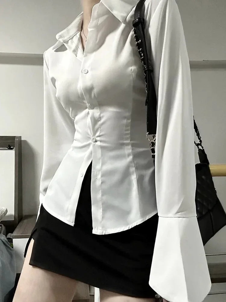 Flared Sleeve Shirt