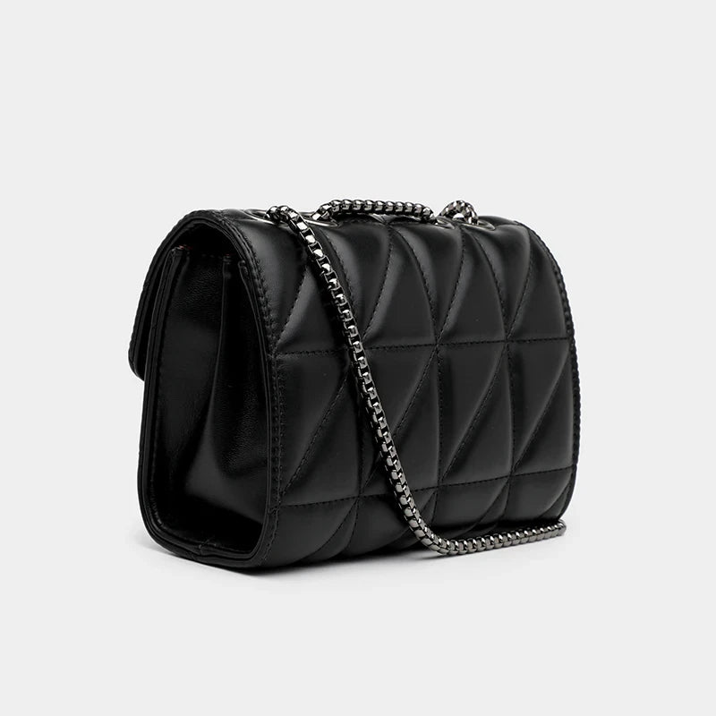 Quilted Chain Crossbody