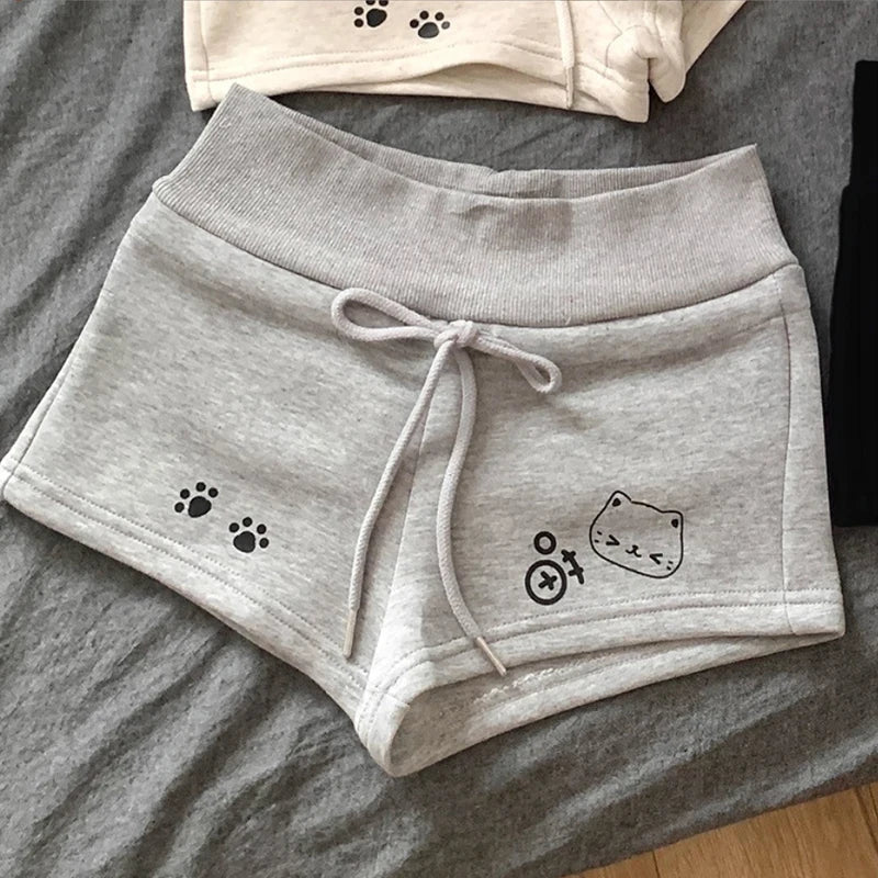 Bear Printed Shorts