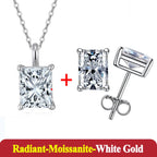 1-3ct Moissanite Diamond Jewelry Set