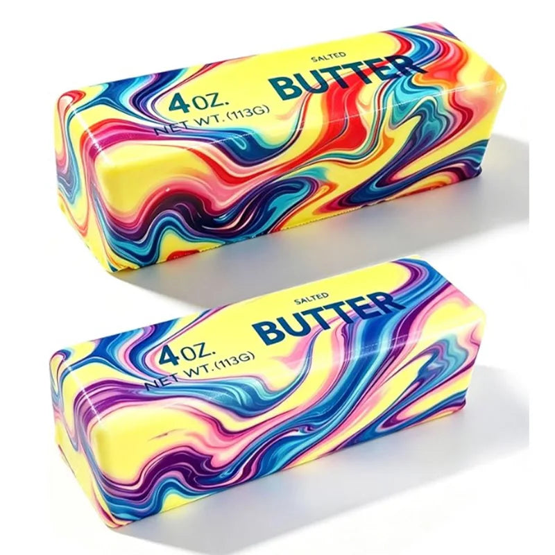 Colorful Slow Rising Squishy Butter Stick