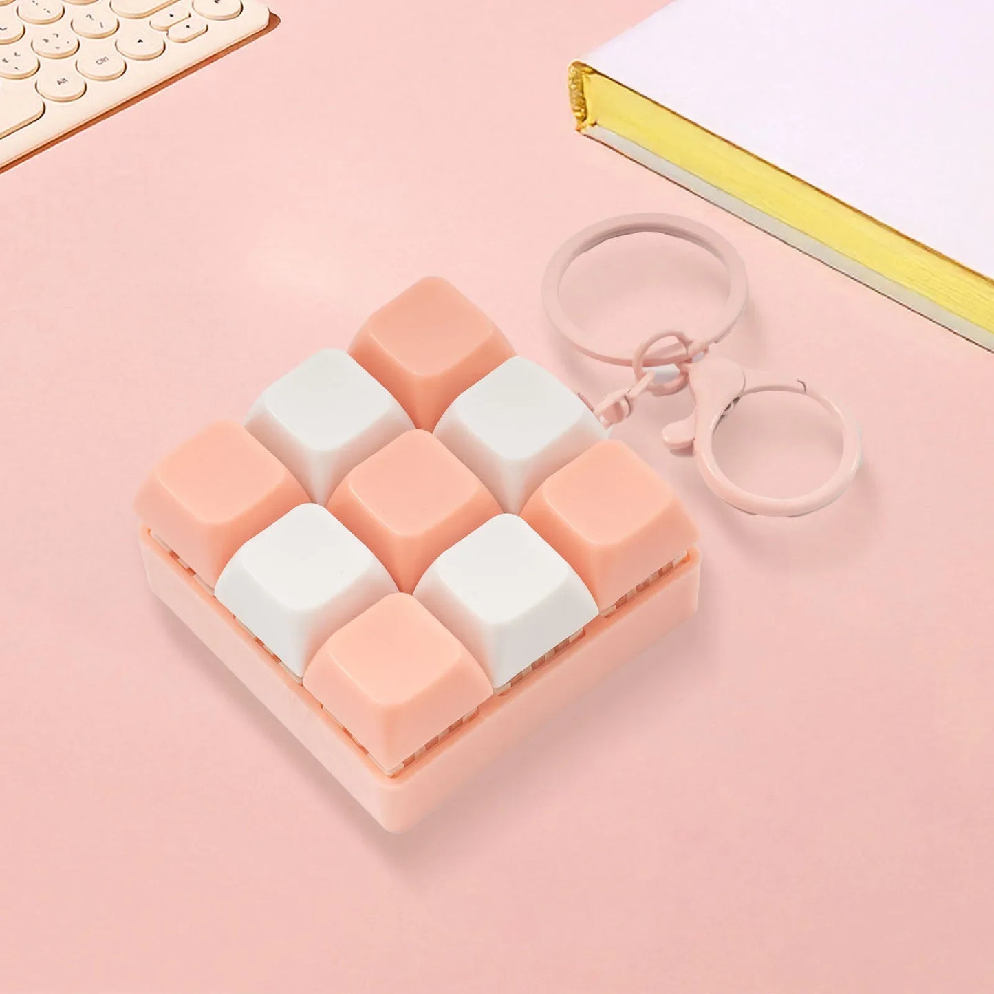 Fidget Decompression 9 Keyboard Key Toy