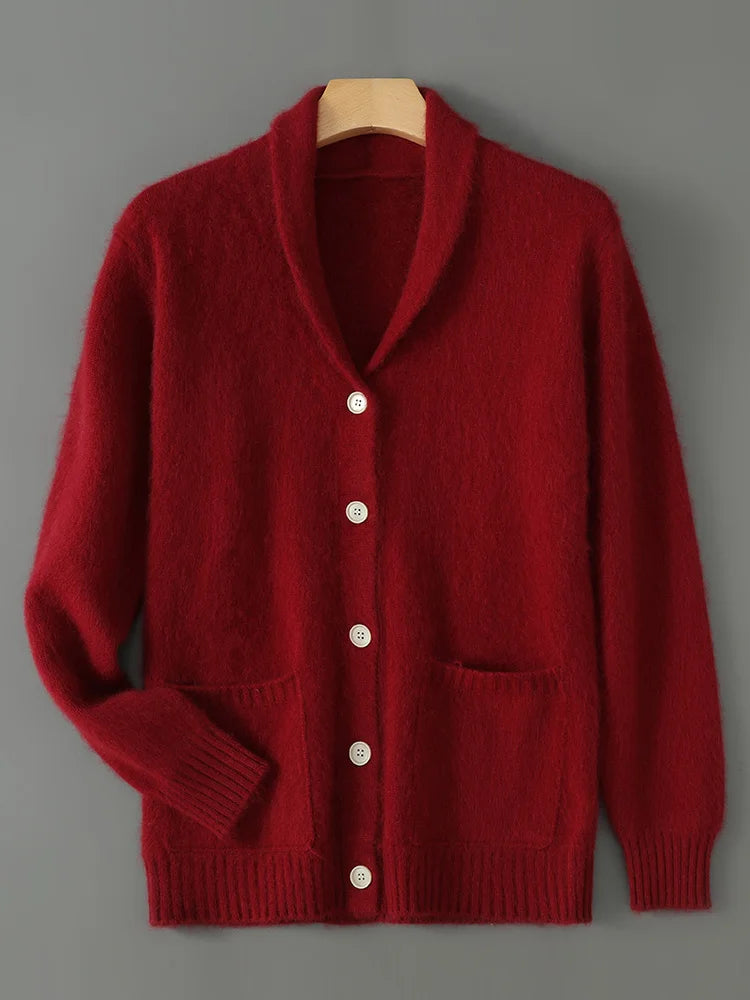 Mink Cashmere Cardigan