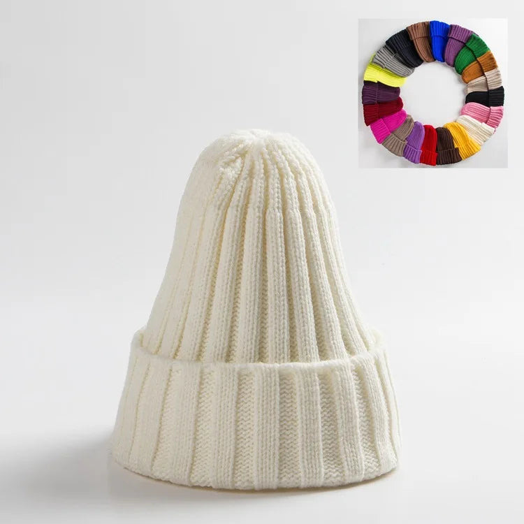 Knitted Solid Beanie