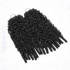 Burmese Curly Miracle Knots Crochet Human Hair For Braiding Boho Braids 100% Human Hair Extensions Feathered Human Crochet Hair