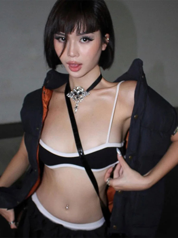 Black Crop Top