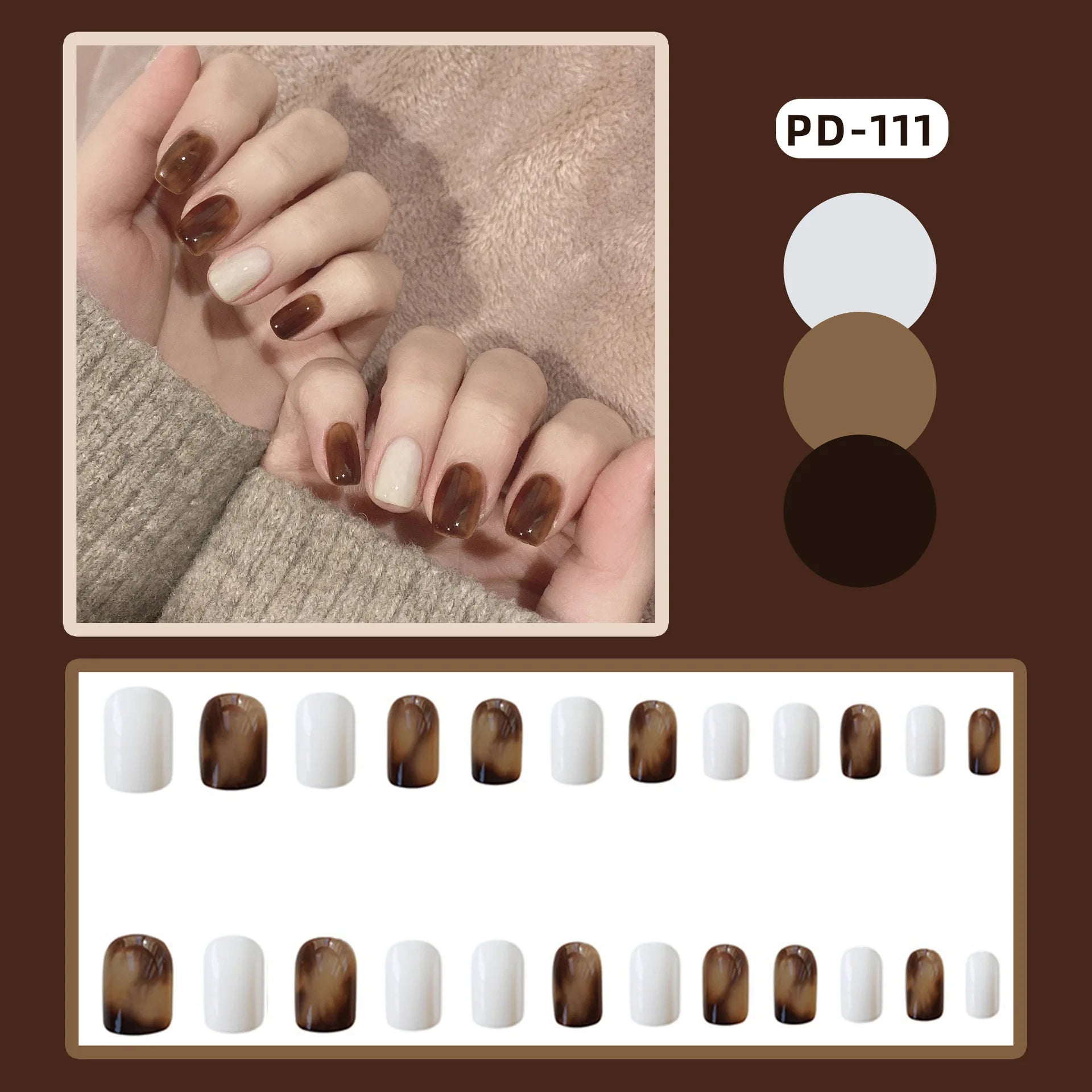 24pcs Fake Nails