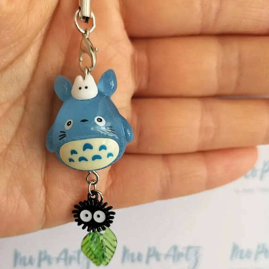 Kawaii Blue Animal Phone Charm