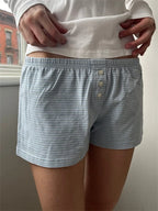 Casual Elastic Shorts