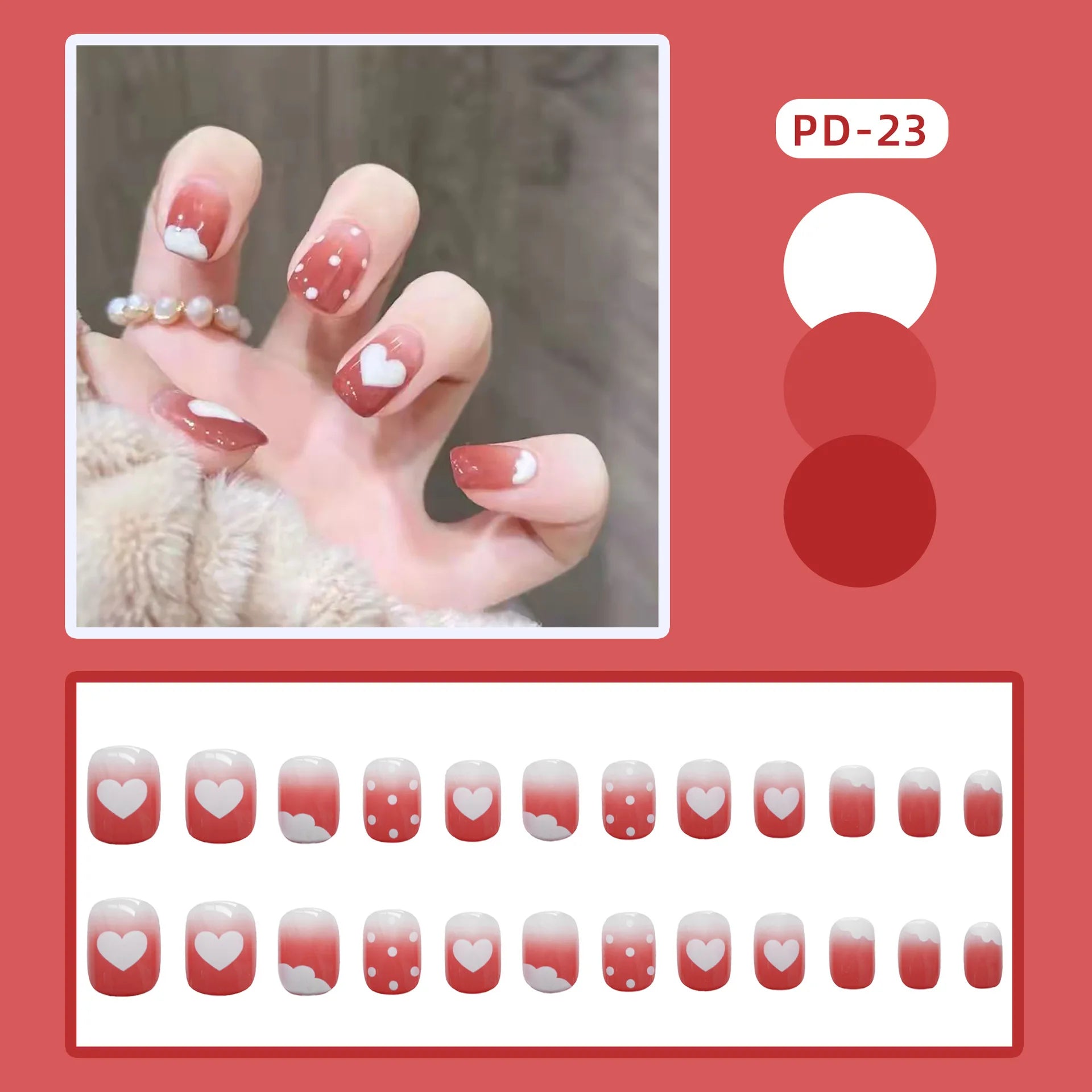 24pcs Fake Nails