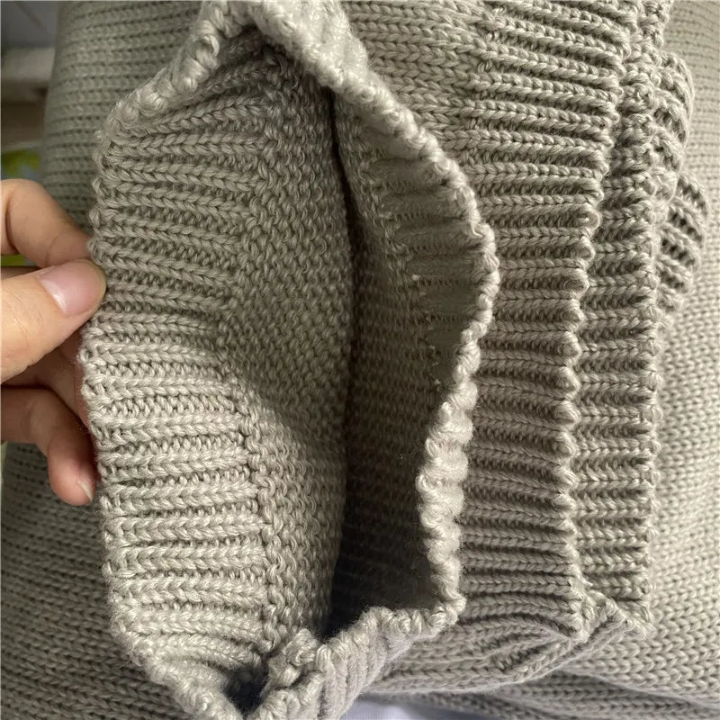 High Waist Casual Knitted Pant
