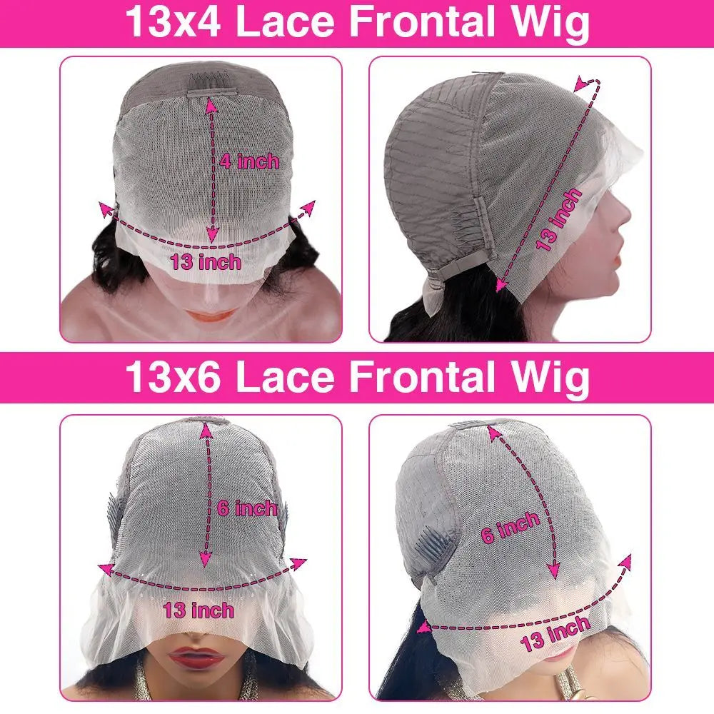 Body Wave Front Human Hair Wig