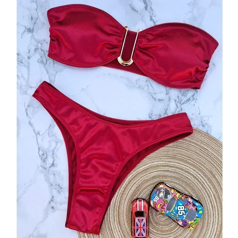 V-Hardware Bandeau Bikini