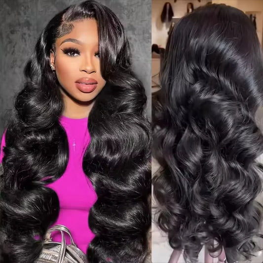 Body Wave 13x4 HD Transparent Lace Front Wig